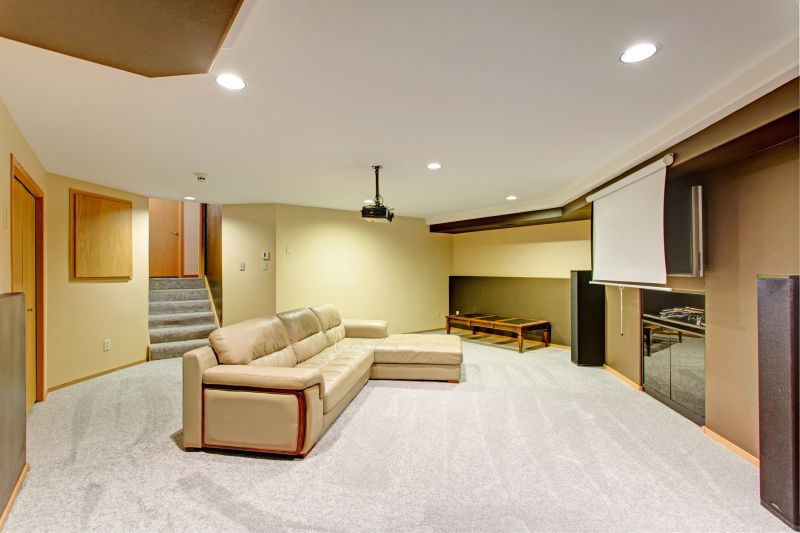 Basement Entertainment Space